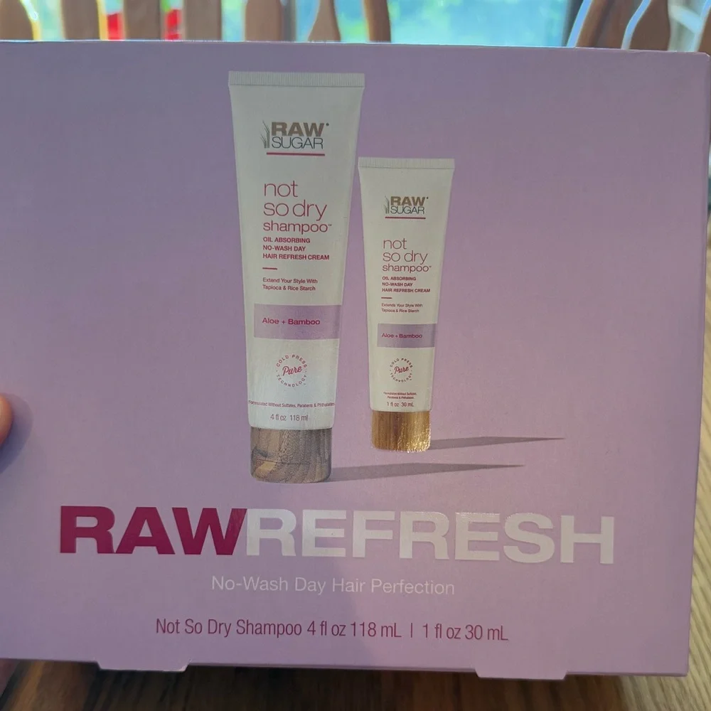 New Raw Sugar Not So Dry Shampoo